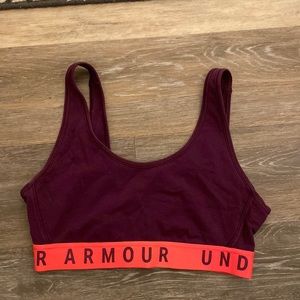 Under Armour Favorite Cotton Everyday Sports Bra 1307230 Size Medium